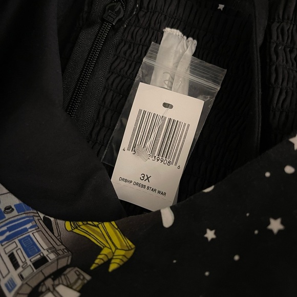 Disney Parks Star Wars Imperial Stormtroopers and Droids Dress 3X - Picture 8 of 10